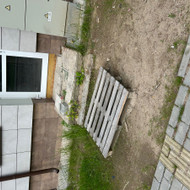 Laiptai iš trinkelių