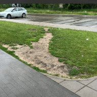 Takelio įrengimas iš plytelių