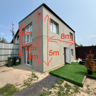 Užnešti silikoninę struktūrą (Kaunas, 70 m²)