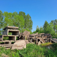 Betoniniu blokų išvežimas