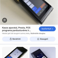 Reikia aptarnauto imonei toki aparata kasos