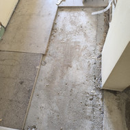 Išlyginamojo sluoksnio išpylimas siurbliu