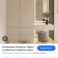 Prieškambario baldų gamyba
