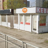 Nudažyti kioską (ne pilnai)