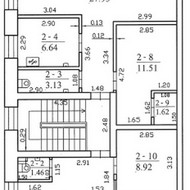 Perbraižyti dviejų aukštų planus iš PDF į DWG