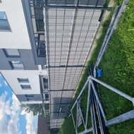 Reikalinga rombo tvora 19m. Ilgis 1,6m. aukštis