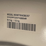 Skalbyklės durų tarpinės keitimas Samsung WD90T654DBE/S7
