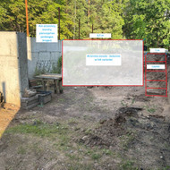 Atraminė sienelė + laiptai (Dvarčionys)