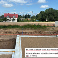 Žemės kasimo/lyginimo darbai