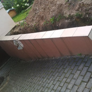 Išlieti atramine senele