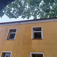 Lietaus latakų valymas