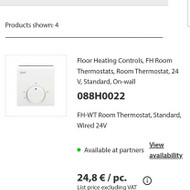 Reikia konsultacijos dėl patalpų termostatų keitimo