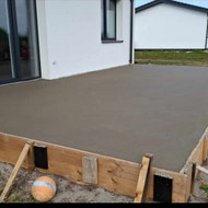 Betoninės terasos įrengimas
