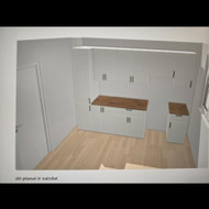 Sumontuoti Ikea virtuve