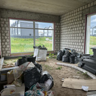 Šiukšlių išvežimas po statybų