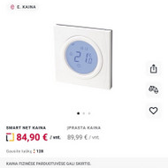 Normaliai pajungti termostata