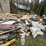 Išvežti šiūkšles, nerūšiuotos