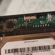 Data recovery from an external hard drive