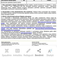 Elektros įvado projekto