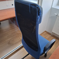 Biurų kėdžių pervilkimas