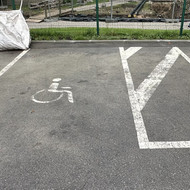 Linijų perbraižymas darželio teritorijoje, Šiauliai