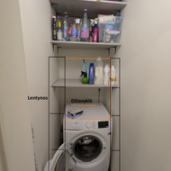 Vidaus apdailos darbai - seifas ir sandeliukas