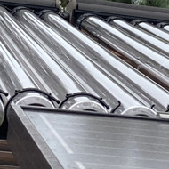 Vakuminių vamzdžių kolektoriaus remontas