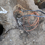 Reikia sutvarkyti nutrauktą elektros ir interneto kabelį