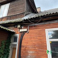 Laidų paslėpimas ir dėžės montavimas