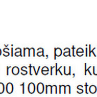 Pamatų liejimas, įrengimas
