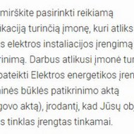 Ieškau elektriko