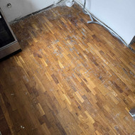 Virtuvės grindų remontas