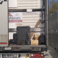 Krovinio transportavimas ir iškrovimas su fiskaru