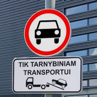 Reikalingas pagaminti ženklas su montavimo darbais į žemę
