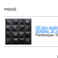 Apdailos ploksciu klijavimas