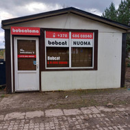 Reikia išvežti laikiną pastatą apie 60m2. be pamatų. Yra betono pagalvė