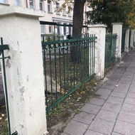 Mūrinės tvoros renovacija
