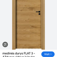Reikalingos 4 vidaus durys, minimalistines