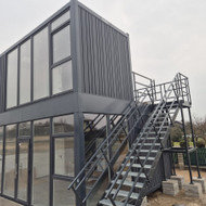 Medinis lauko turėklo ranktūras/turėklas