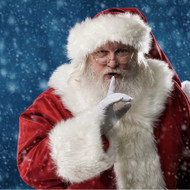 Kalėdų senelis šventėje