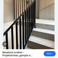 Turėklų gamyba ir montavimas