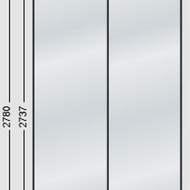 Stumdomos veidrodinės durys