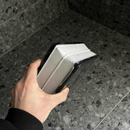 Stiklo blokelių montavimas (dušo sienai)