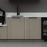 Virtuvės spintelių atskirų modulių vizualizacijų sukūrimas