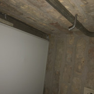 Nuimti itempiamu lubu dali, apie 1 metra