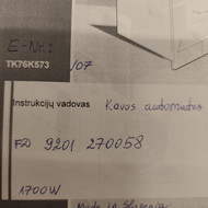 Kavos aparato remontas Kaune