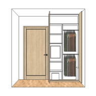 Prieškambario spintos gamyba