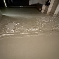 SIENŲ PARUOŠIMAS DAŽYMUI.  BET PIRMA REIKIA NUVALYTI PELĖSIO, DRĖGMĖS PAŽEISTAS VIETAS