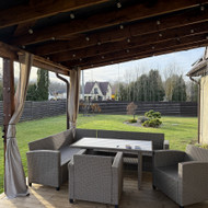 Tentai terasoms, pavėsinėms