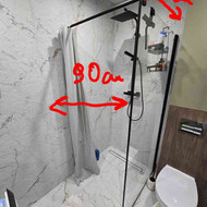 Dušo kabinų montavimas